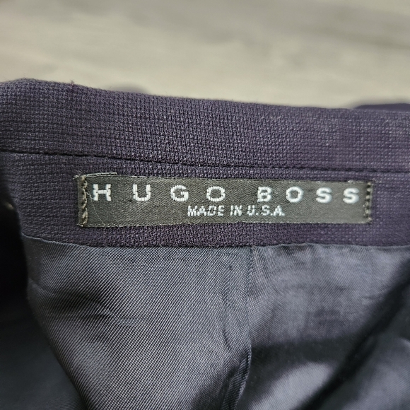 Loro Piana -Hugo Boss Blazer 44L Made in USA‎ Business Professional Classic Wool - Picture 3 of 13
